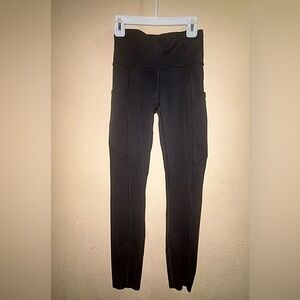 LuluLemon size 2 Black High-Waisted